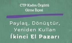 CTP Kadın Örgütü pazar günü Girne’de ikinci el eşya standı açacak
