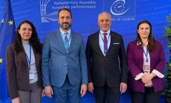 Taçoy ve Candan AKPA Başkanı Petra Bayr ile Görüştü