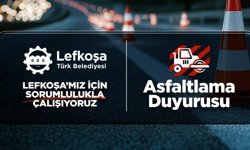 Hafta sonu Göçmenköy Barış Caddesi’nde asfaltlama çalışması yapılacak