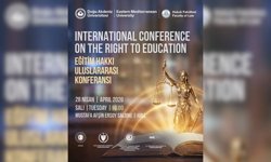 DAÜ'de Uluslararası "Eğitim Hakkı" Konferansı başlıyor!