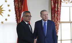 TC İletişim Başkanlığından TC Cumhurbaşkanı Erdoğan'ın Cumhurbaşkanı Erhürman ile görüşmesine ilişkin açıklama