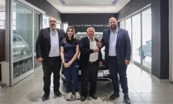 CTP Piyangosu talihlisi aracını teslim aldı