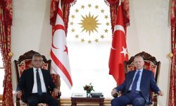 Cumhurbaşkanı Tufan Erhürman, Türkiye Cumhurbaşkanı Recep Tayyip Erdoğan ile görüştü