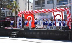 Girne Sokaklarında 23 Nisan Coşkusu