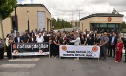 Ceza Muhakemeleri Usulü (Değişiklik) Yasası Meclis önünde protesto edildi: “Bu yanlıştan dönün”