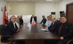 Hasipoğlu, turizm örgütü temsilcileriyle görüştü