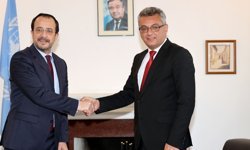 Erhürman ile  Hristodulidis görüşmesi başladı