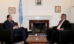 Cumhurbaşkanı Tufan Erhürman ile Rum Lider Nikos Hristodulidis görüşmesi tamamlandı