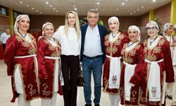 Cumhurbaşkanı Erhürman Kıbrıs Türk Halk Dansları Federasyonu 11. Halk Dansları Şöleni'ne katıldı