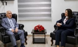CTP Genel Başkanı İncirli eski TBMM Başkanı Çiçek ile görüştü