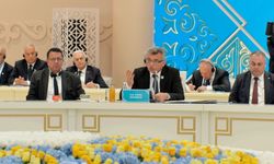 Kazakistan'daki TDT zirvesine katılan Cumhurbaşkanı Erhürman yurda döndü
