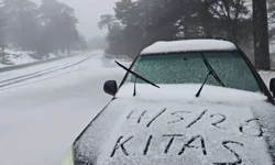 Mayıs'ta Kıbrıs'a kar sürprizi