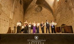 Bellapais Manastırı'nda Operanın Genç Yetenekleri Konseri yer aldı