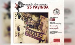 Baraka Kültür Merkezi’nde Halk-Der belgeseli ve söyleşi...