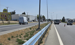 Lefkoşa-Güzelyurt ana yolunda oto korkuluk çakım işleri başladı