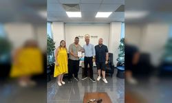 KKTC Galatasaray Taraftar Derneği’nden Harmancı’ya ziyaret