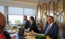İncirli, gazetecilerle bir araya geldi