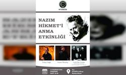 KTOEÖS’den Nazım Hikmet’i anma etkinliği