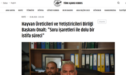 TAK’tan Hayvan Üreticileri ve Yetiştiricileri Birliği’nin iddialarına yanıt