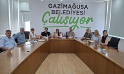 Gazimağusa Belediyesi'nde okul müdürleriyle toplantı yapıldı