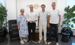 Başkan Harmancı, Voleybol Federasyonu yönetimini kabul etti