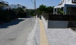 Mesarya Belediyesi, Paşaköy’de kaldırım çalışmalarını tamamladı