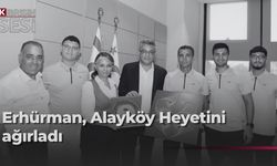 Cumhurbaşkanı Erhürman, Alayköy Gençlik ve Spor Kulübü heyetini kabul etti