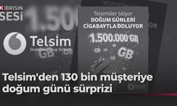Telsim'den abonelerine 1,5 milyon GB doğum günü hediyesi