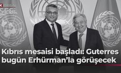 Erhürman-Guterres görüşmesi bugün 11.45’te gerçekleşecek