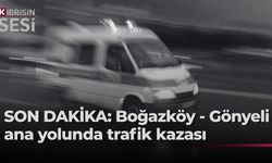 Boğazköy - Gönyeli ana yolundaki kazada 1 kişi öldü, 1’i ağır yaralı