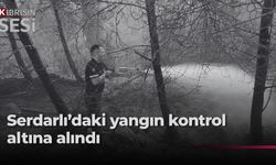 Serdarlı’da yangın müdahalesi: Soğutma çalışmaları sürüyor