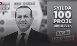 Ataoğlu, 5 yılda hayata geçirilen 100 projeyi kamuoyuna açıkladı