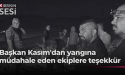 Yangın kontrol altına alındı: müdahale eden ekiplere teşekkür