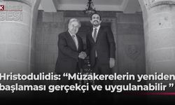 Hristodulidis: Yakınlaşmalar toplantının sonucunu belirleyecek