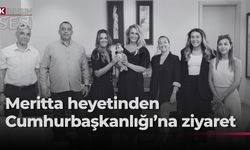 Meritta heyeti, Nilden Bektaş Erhürman'ı ziyaret etti