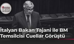 İtalya Dışişleri Bakanı Tajani, BM Genel Sekreteri'nin Kıbrıs Şahsi Temsilcisi Cuellar ile görüştü