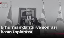 Erhürman, Cumhurbaşkanlığı’nda basın açıklaması yapacak