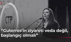 İncirli'den Guterres ziyareti öncesi çözüm çağrısı