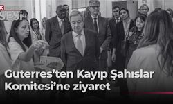 KŞK, Guterres’in Antropoloji Laboratuvarı’nı ziyaretini memnuniyetle karşıladı