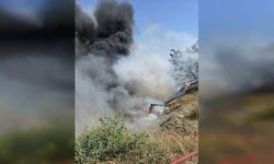 Lefkoşa ve Hamitköy'de yangın...