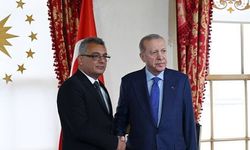 Erdoğan'dan Cumhurbaşkanı Erhürman'a geçmiş olsun telefonu