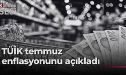 TÜİK: "Enflasyon, temmuzda aylık yüzde 1,78, yıllık yüzde 31,75 oldu”
