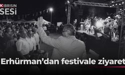 Cumhurbaşkanı Erhürman Meşale Festivali'nde