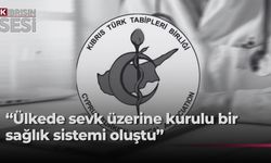 KTTB sağlıktaki sevkleri eleştirdi: "Harcamalar kamuoyuyla paylaşılmalı"