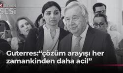Guterres: "Kıbrıs ziyaretim, çözüm arayışının her zamankinden daha acil olduğunu gösterdi"