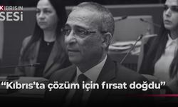 Toros: Kıbrıs’ta çözüm için uluslararası konjonktür önemli bir fırsat sunuyor