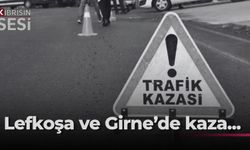 Lefkoşa ve Girne'de kaza...Üç sürücüden ikisi alkollü