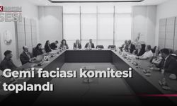 Gemi Faciasının Araştırılmasına İlişkin Meclis Araştırma Komitesi toplandı
