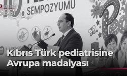Kıbrıs Türk Pediatri Kurumu’na 2026 Avrupa Pediatri Bilim Madalyası verildi