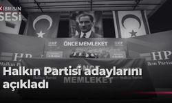 Halkın Partisi, milletvekili aday adaylarını açıkladı